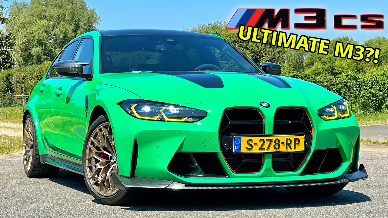 2024 BMW M3 CS - FASTEST M3 EVER! // REVIEW on AUTOBAHN