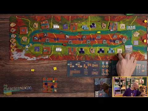Papyria Board Game Teach and Playthrough