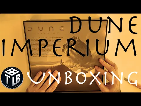 From Arrakis to the Table - Dune Imperium: Unboxing