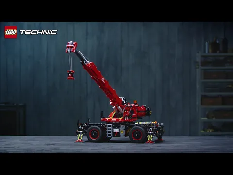 Video zu LEGO Technic - 2 in 1 Geländegängiger Kranwagen (42082)