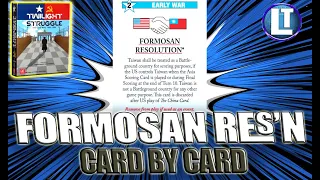Twilight Struggle STRATEGY / HOW do you play Formosan Resolution? / HOW TO WIN at Twilight Struggle