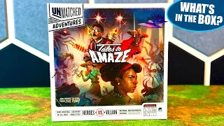 UNMATCHED ADVENTURES Tales to Amaze Board Game Unboxing