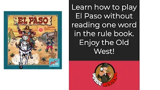 El Paso How to Play by Purge Reviews