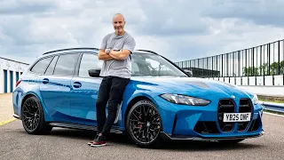Almost CRASHED The BMW M3 CS Touring 2025 | 0-60 Test | 4k