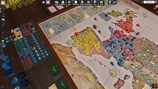 Europa Universalis Board Game 2 Player + 2 Bots Pre-Production Playtest