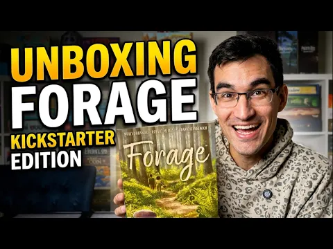 Forage Kickstarter Edition Unboxing | Jake Reacts