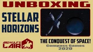 Unboxing Stellar Horizons (Compass Games 2020)