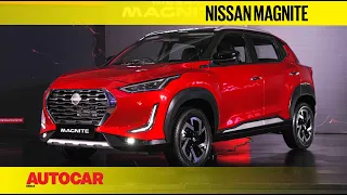 Nissan Magnite revealed - The compact SUV with big ambitions | First Look | Autocar India