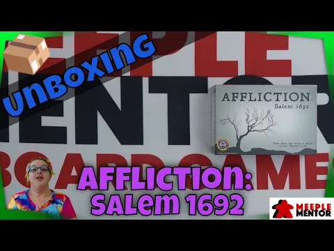Meeple Mentor Unboxes Affliction: Salem 1692