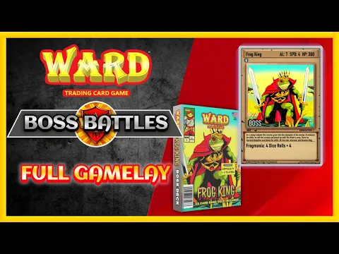 A PVE Trading Card Game-Ward TCG-Boss Battle Full Gameplay Video
