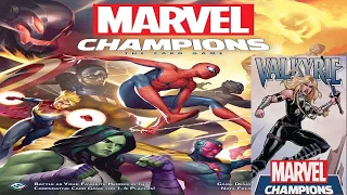 No Runthrough Review: Marvel Champions - Valkyrie