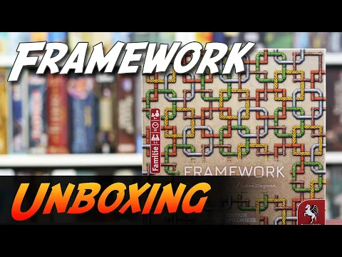 Framework - Brettspiel Unboxing (Edition Spielwiese)