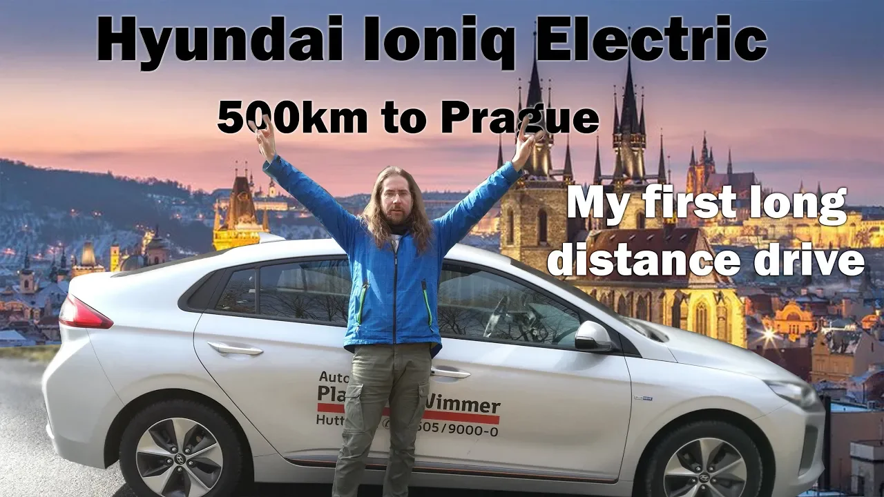 Hyundai Ioniq Electric - Roadtrip To Prague and back 500km