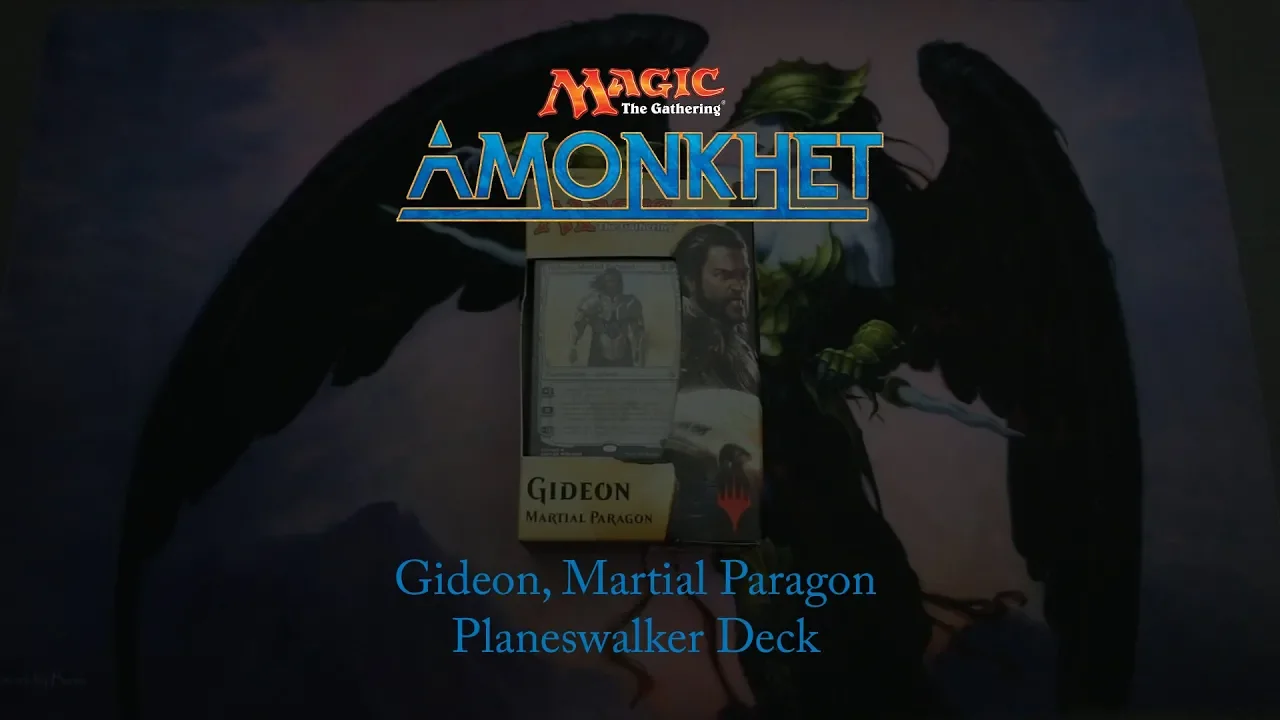 Magic: The Gathering: Amonkhet - Gideon, Martial Paragon Planeswalker Deck