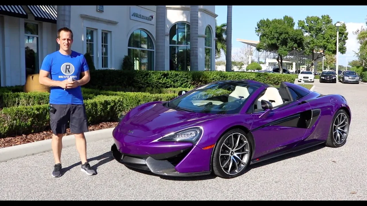 Is the 2019 McLaren 570s Spider a TOPLESS super car stand out?