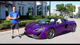 Is the 2019 McLaren 570s Spider a TOPLESS super car stand out?