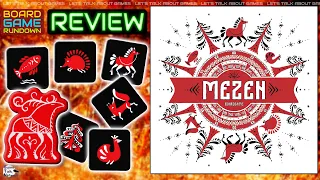 Mezen Board Game Review | Puzzly Tile Flipping Fun!