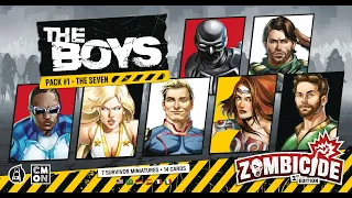 Zombicide The Boys Character Packs by CMON Unboxing