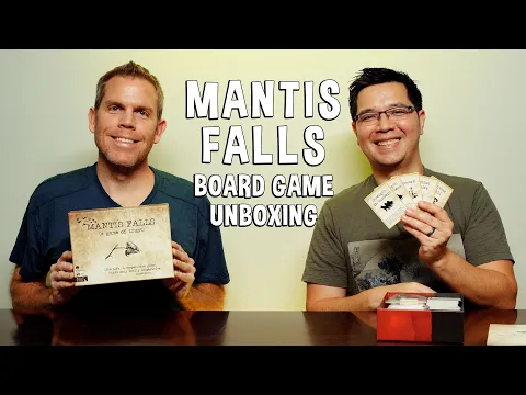 Unboxing Mantis Falls - A "Sometimes Cooperative" Board Game