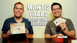 Unboxing Mantis Falls - A "Sometimes Cooperative" Board Game