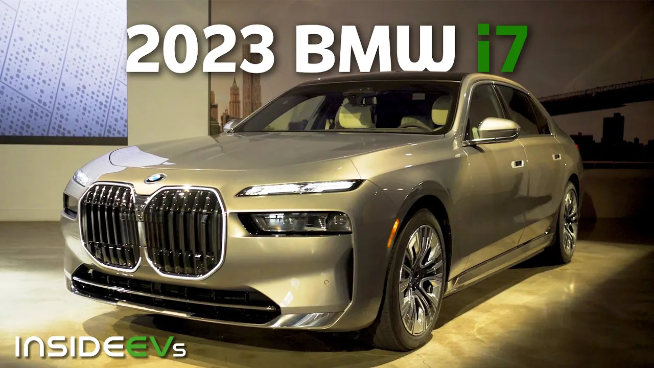 2023 BMW i7: InsideEVs First Look Debut