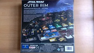 Star Wars Outer Rim from Fantasy Flight Games explained in 60ish seconds