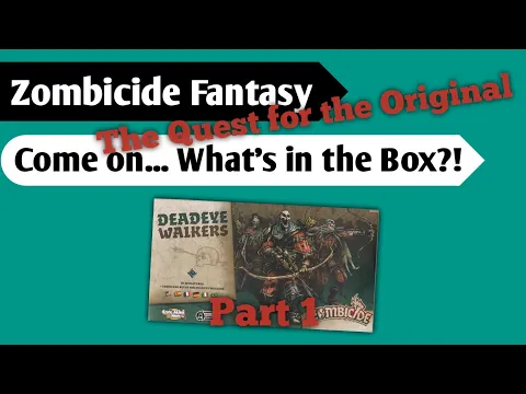 Walkers Plus Archers, Deadly: An Unboxing of Deadeye Walkers