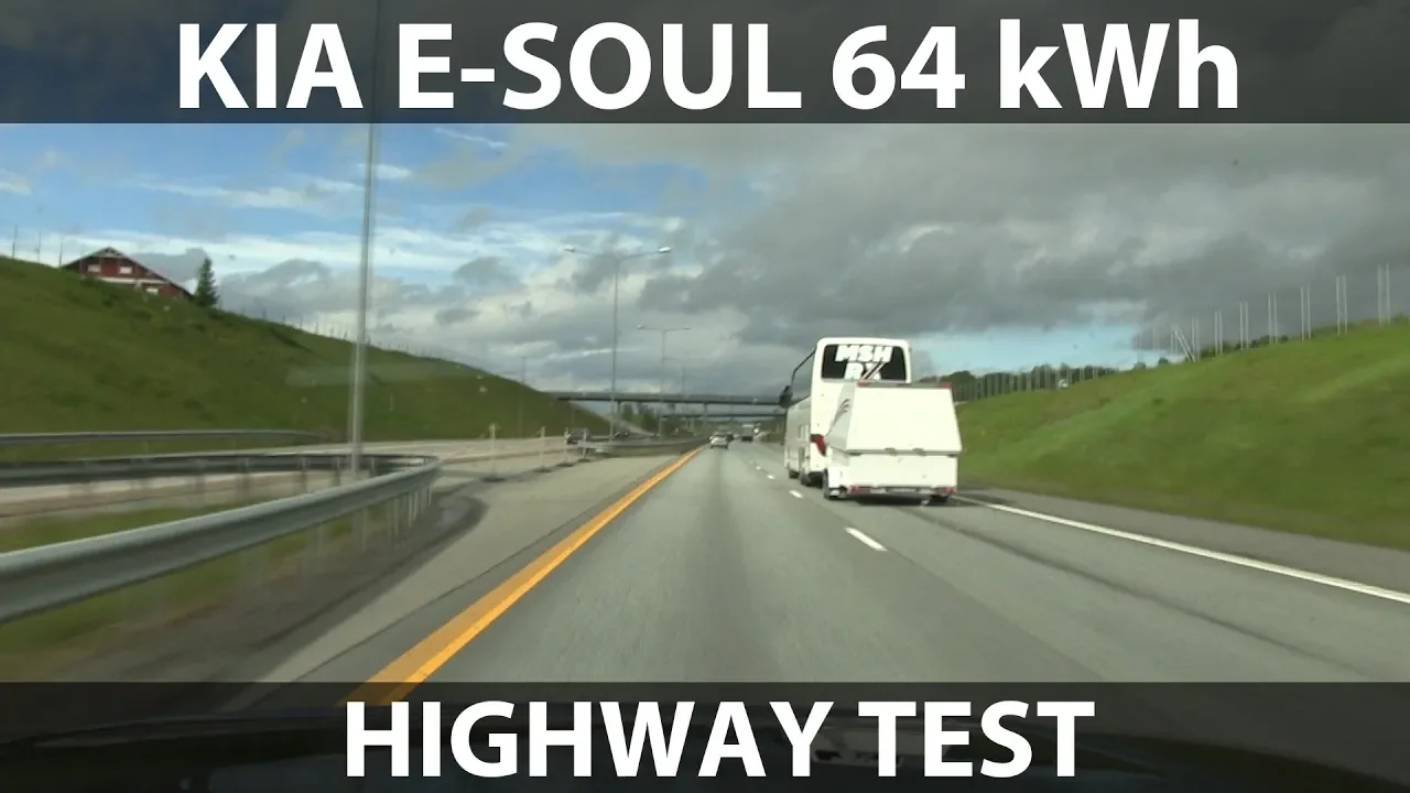 Kia e-Soul highway test