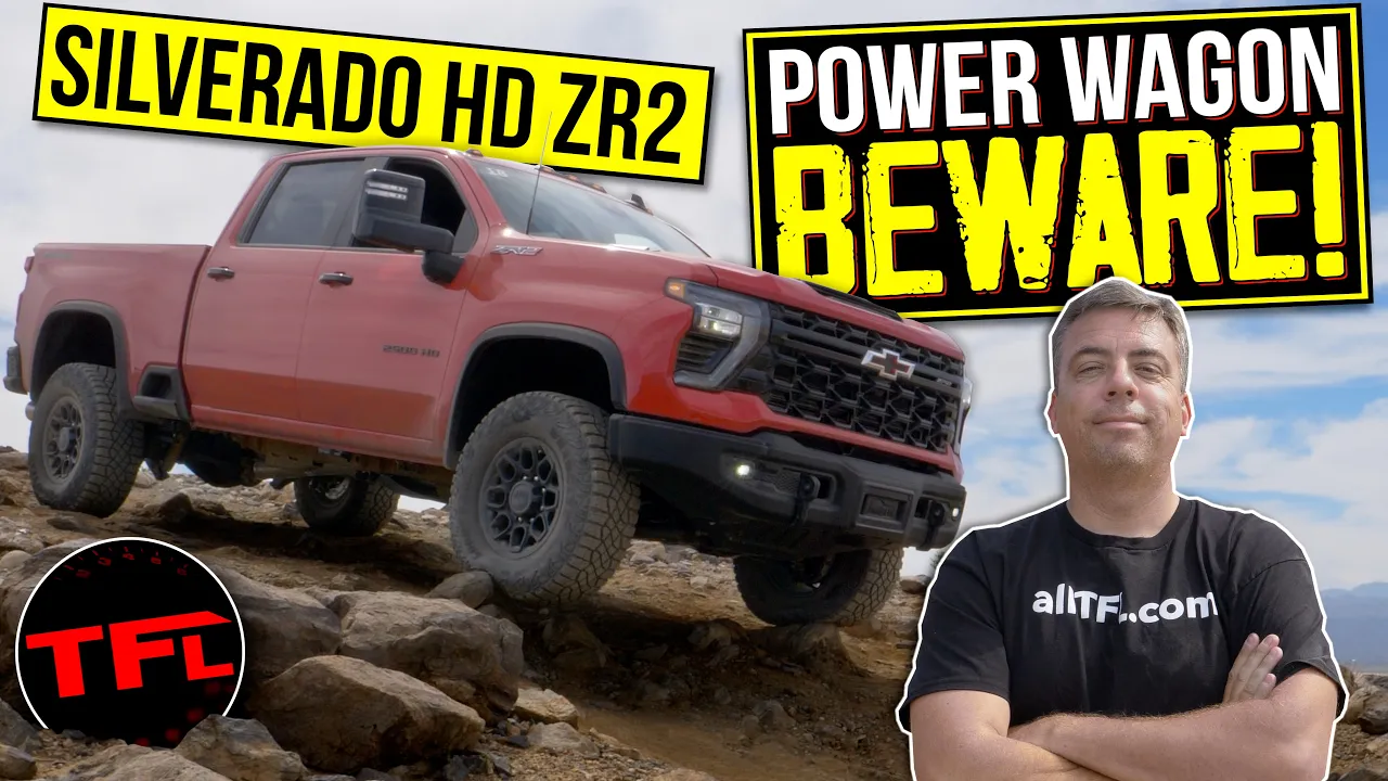 Watch Out Power Wagon: The DIESEL 2024 Chevy Silverado HD ZR2 Bison Is Here for the Off-Road Crown!