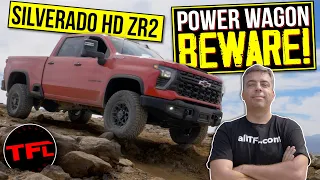 Watch Out Power Wagon: The DIESEL 2024 Chevy Silverado HD ZR2 Bison Is Here for the Off-Road Crown!