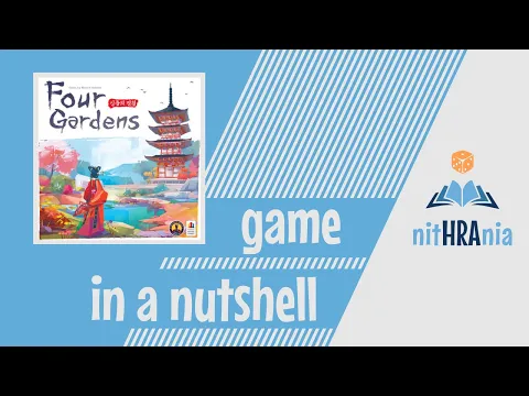 Game in a Nutshell - Four Gardens (how to play)