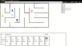 WizWar Online AI vs AI demo (no spells)