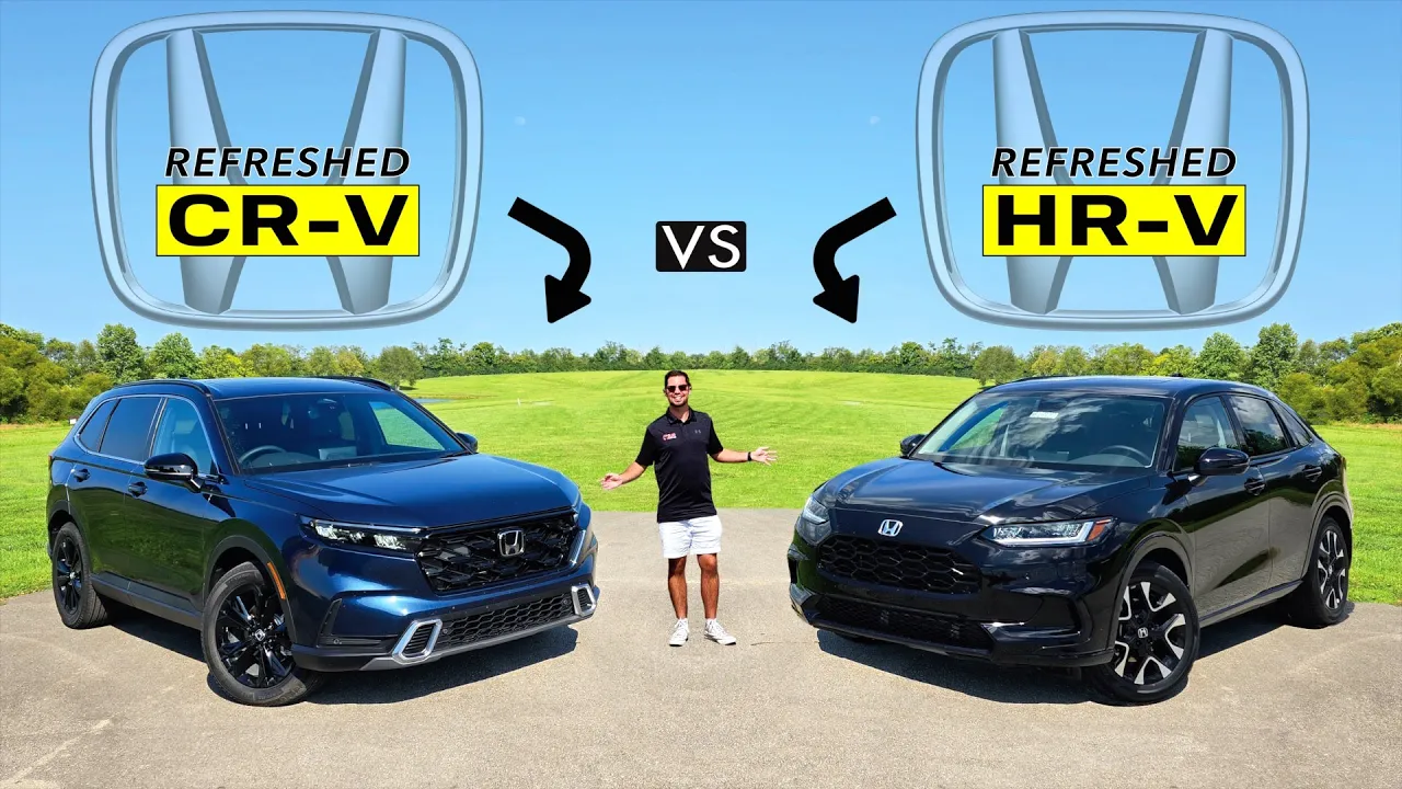 HONDA BATTLE! -- 2026 Honda CR-V vs. 2026 Honda HR-V: Comparison