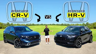 HONDA BATTLE! -- 2026 Honda CR-V vs. 2026 Honda HR-V: Comparison