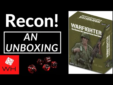 Recon! Unboxing of Warfighter Vietnam