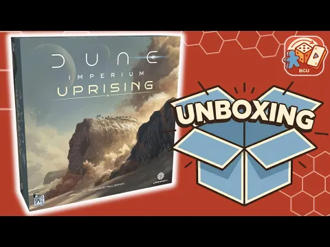 Dune: Imperium Uprising Unboxing
