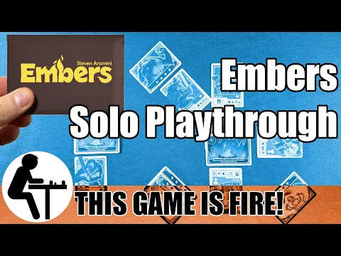 Embers Solo Playthrough: This Game Is Fire!