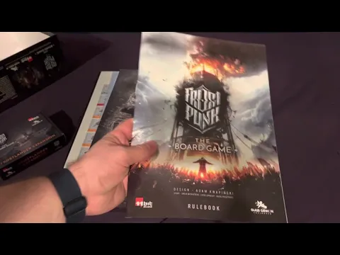 Frostpunk with the Frostlanders Expansion - Unbiased Unboxing with John LaRuffa
