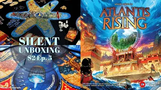 Silent Unboxing Season 2 Ep. 5 -- Atlantis Rising (2nd Edition, Kickstarter Deluxe)