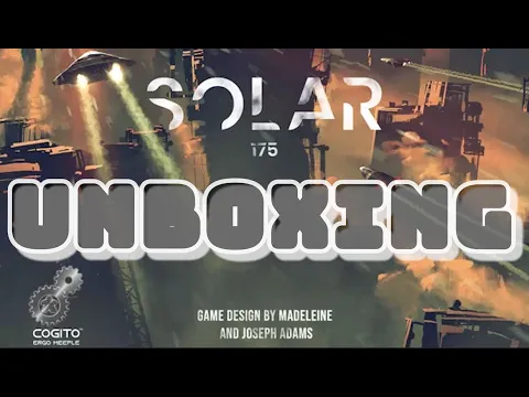 Unboxing: Solar 175 (With Secret!) + Gonza Index [All-In Deluxe Pledge] [Kickstarter]