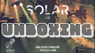 Unboxing: Solar 175 (With Secret!) + Gonza Index [All-In Deluxe Pledge] [Kickstarter]