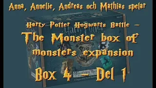 Låt oss spela Harry Potter Hogwarts Battle: Monster box of Monsters Expansion - Box 4 (del 1/2)