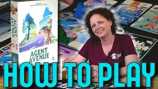 Agent Avenue - How to Play - BoardgameNinja - 2 Player games