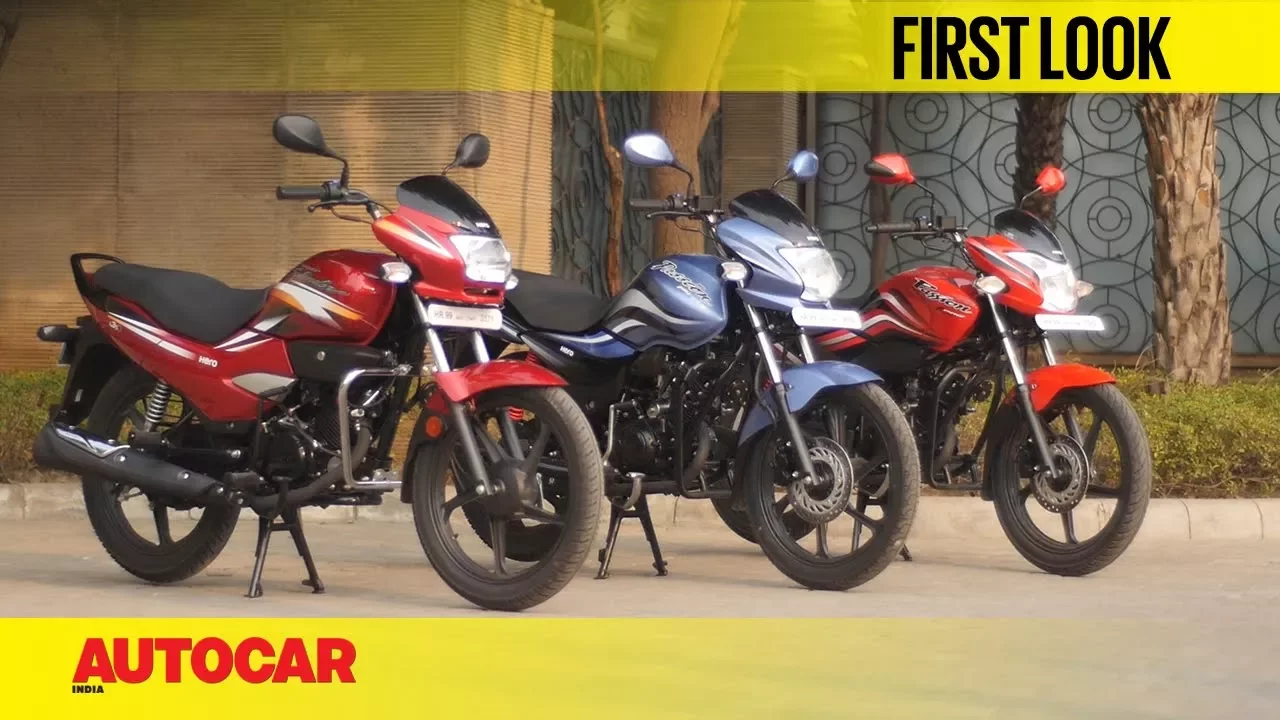 Hero Super Splendor, Passion Pro & Passion XPro | First Look | Autocar India