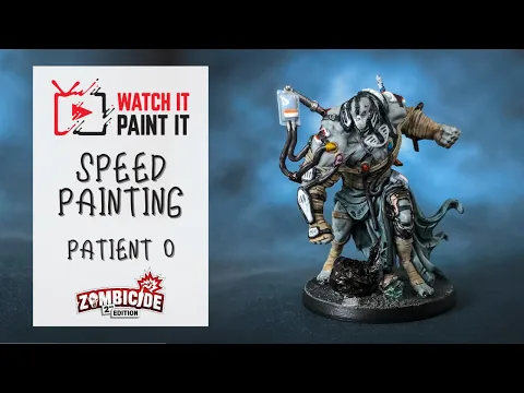 SPEED PAINTING Zombicide Second Edition - Patient 0 with Contrast Paints