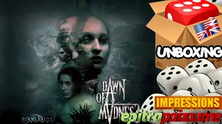 Dawn of Madness - Unboxing & First Impressions (EN) | Epitrapaizoume
