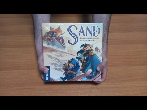 Unboxing di Sand - gioco da tavolo