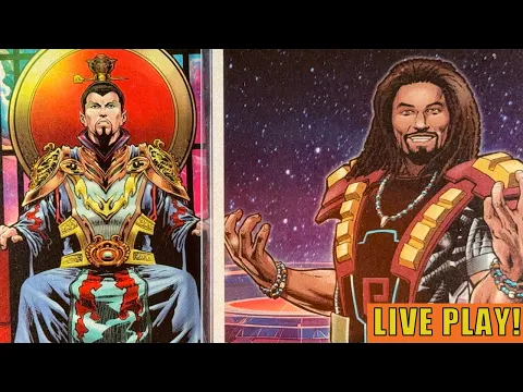 Let's Play Champions of the Galaxy Live Play Filsinger Games - Solo Tabletop Wrestling RPG - M2.556
