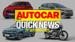 Maruti Victoris launched, Altroz crash test, Octavia RS and more | Quick News | Autocar India