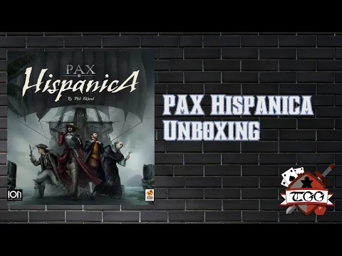 PAX Hispanica Board Game Unboxing & Components
